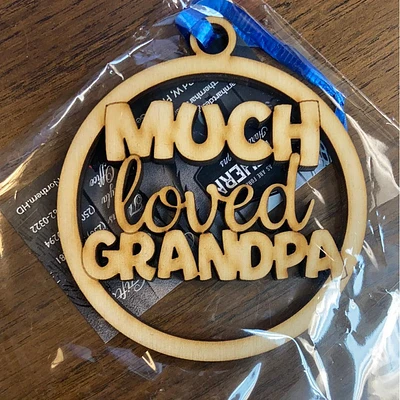 Much Loved Grandpa Ornament