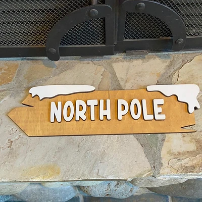 North Pole Sign