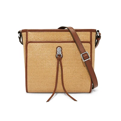 Astrid Straw Organizer Bag