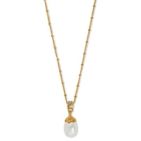 Everbloom Pearl Drop Necklace