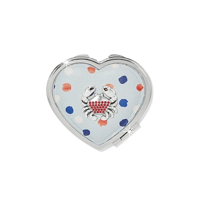 Fair Winds Heart Compact Mirror