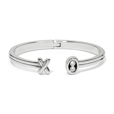 Hugs & Kisses Open Hinged Bangle