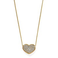 Illumina Celeste Heart Bold Necklace