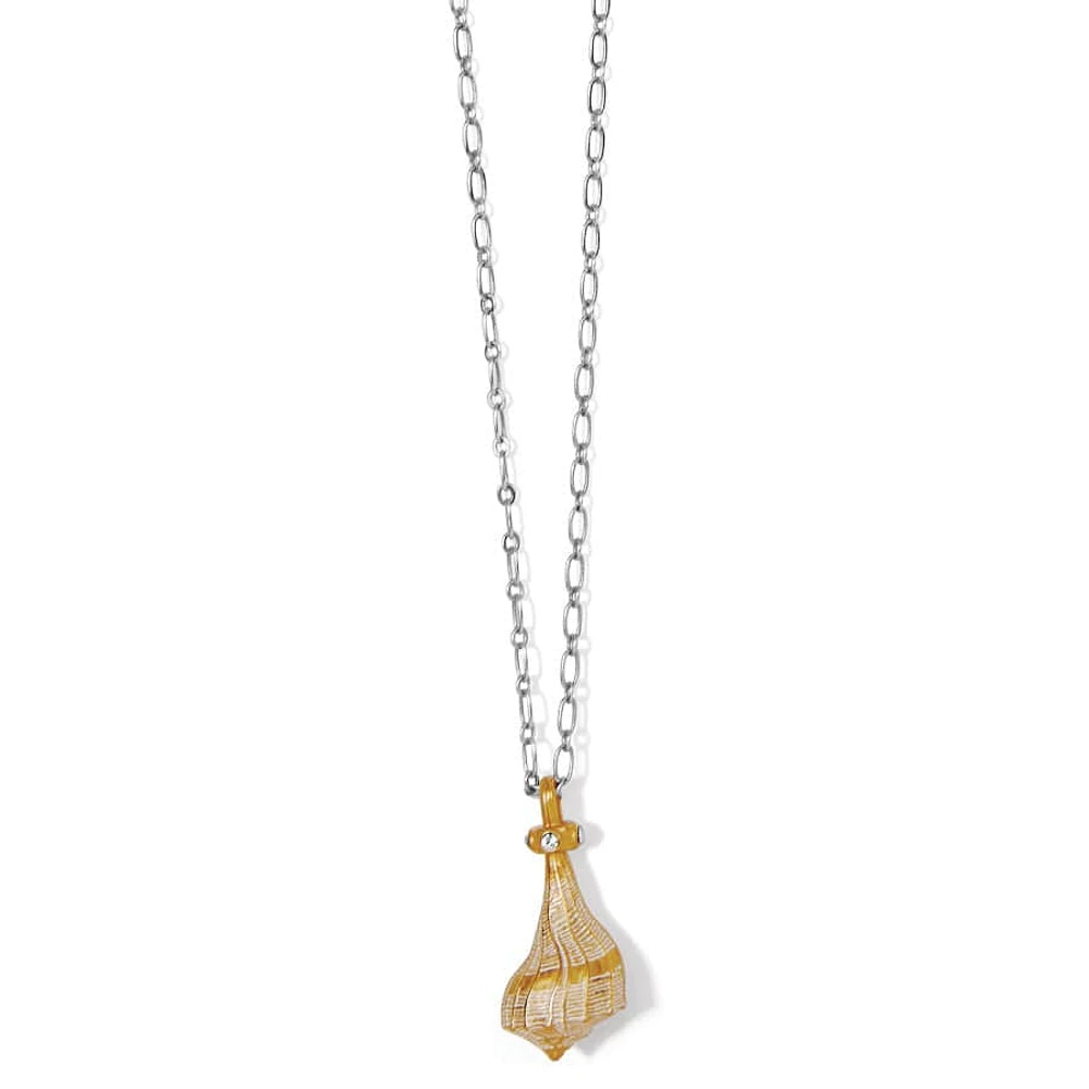 Lightning Whelk Shell Necklace