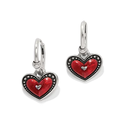 Love Me Do Hoop Earrings