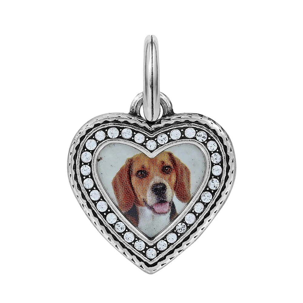 Memento Heart Photo Charm