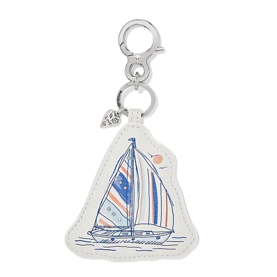 Sail Boat Handbag Fob