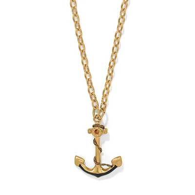Twilight Waters Anchor Necklace