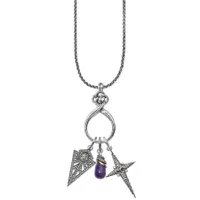 Alexandria Cross Amulet Necklace