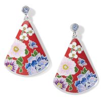 Blossom Hill Rouge Post Drop Earrings