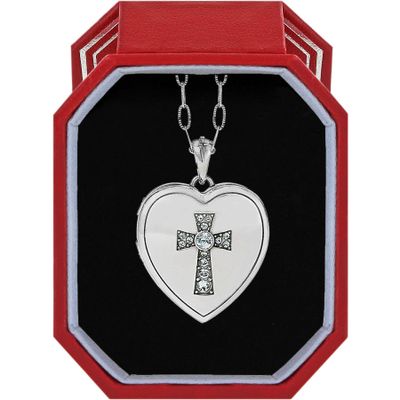 Call To Love Heart Locket Necklace Box Set