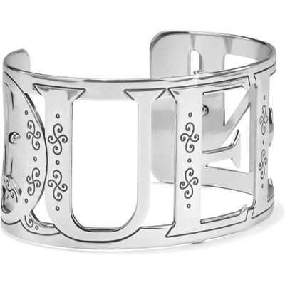 Christo Queen Wide Cuff Bracelet