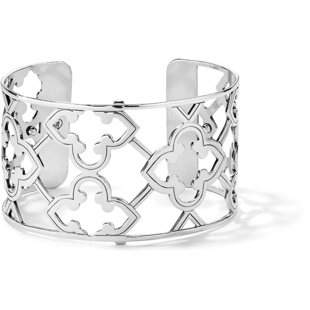 Sterling Silver Wide Ivy Cuff Bracelet  56686S
