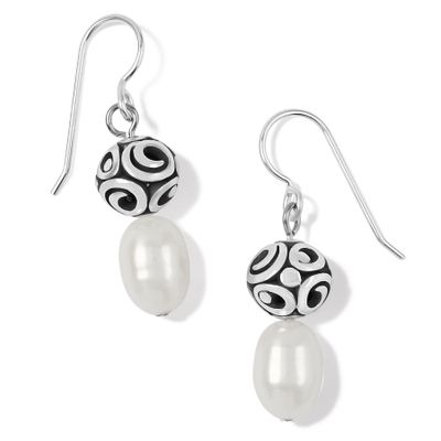 Contempo Pearl French Wire Earrings