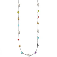 Eye Candy Pearl Long Necklace