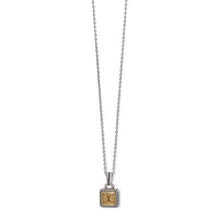 Mosaic Two Tone Mini Tile Necklace