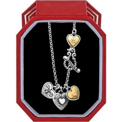 One Heart Short Necklace Gift Box