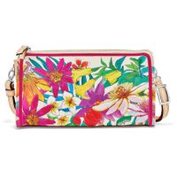 Paradise Garden Embroidered Pouch