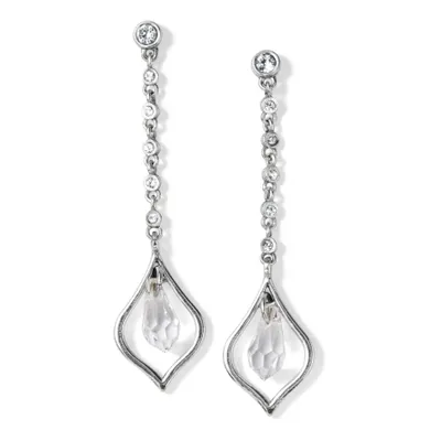 Prism light Diamond Petite Post Drop Earrings