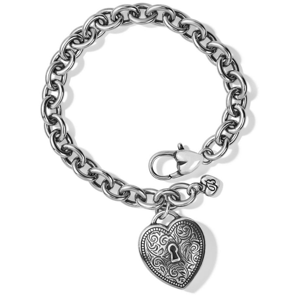 Brighton One Heart Charm Bracelet