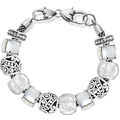 Silver and Sparkle Charm Bracelet