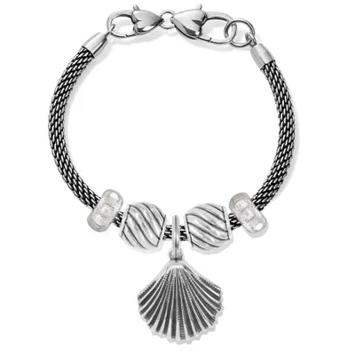 Silver Shell Charm Bracelet
