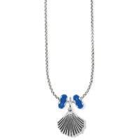 Silver Shell Charm Necklace