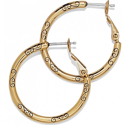 Hoop Charm Earrings