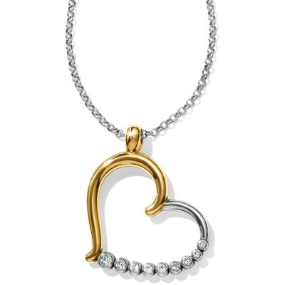 Sparkle Heart Convertible Necklace