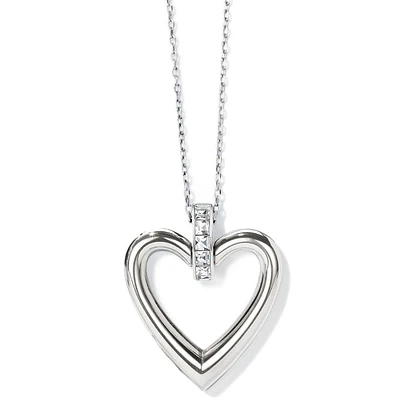 Spectrum Open Heart Necklace