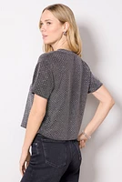 Brooklyn Rhinestone Tee