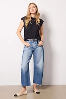 Indy Lace Muscle Top