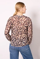 Lexi Leopard Blouse