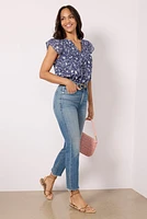 Arden Flutter Top