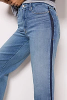 Good Waist Palazzo Crop Tux Stripe