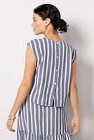 Cali Stripe Shell