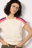 Mira Stripe Sweatshirt Tank