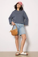 Mia Stripe Hoodie