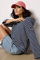 Mia Stripe Hoodie