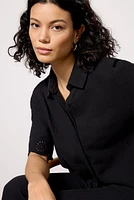 Eden Gauze Eyelet Top