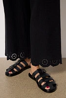 Eden Gauze Eyelet Pant