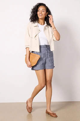 Montauk Pull on Shorts Stripe