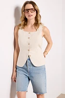 Outsmart Square Neck Vest