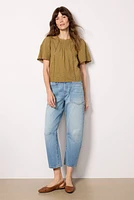 Faye Eyelet Detail Blouse