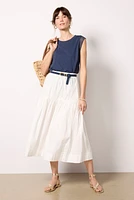 Penelope Eyelet Trim Tank