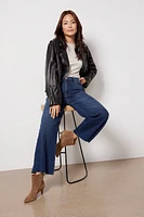Friend Zone Leather Moto