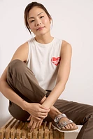 Heart Jade Muscle Tank