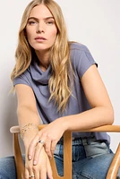 Gia Cowl Neck Top