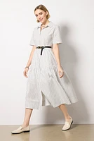 Ella Midi Shirt Dress