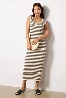 Gisele Stripe Midi Dress
